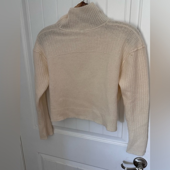 Free People Cream 100% Cashmere Sweater - Picture 5 of 6